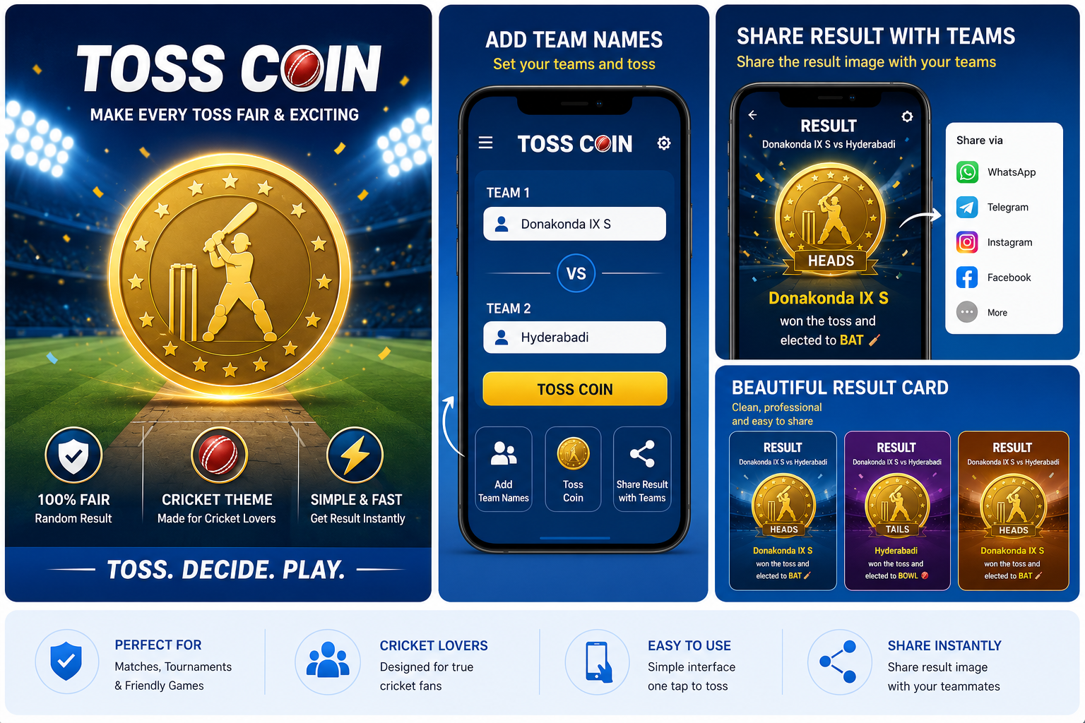 TOSS COIN